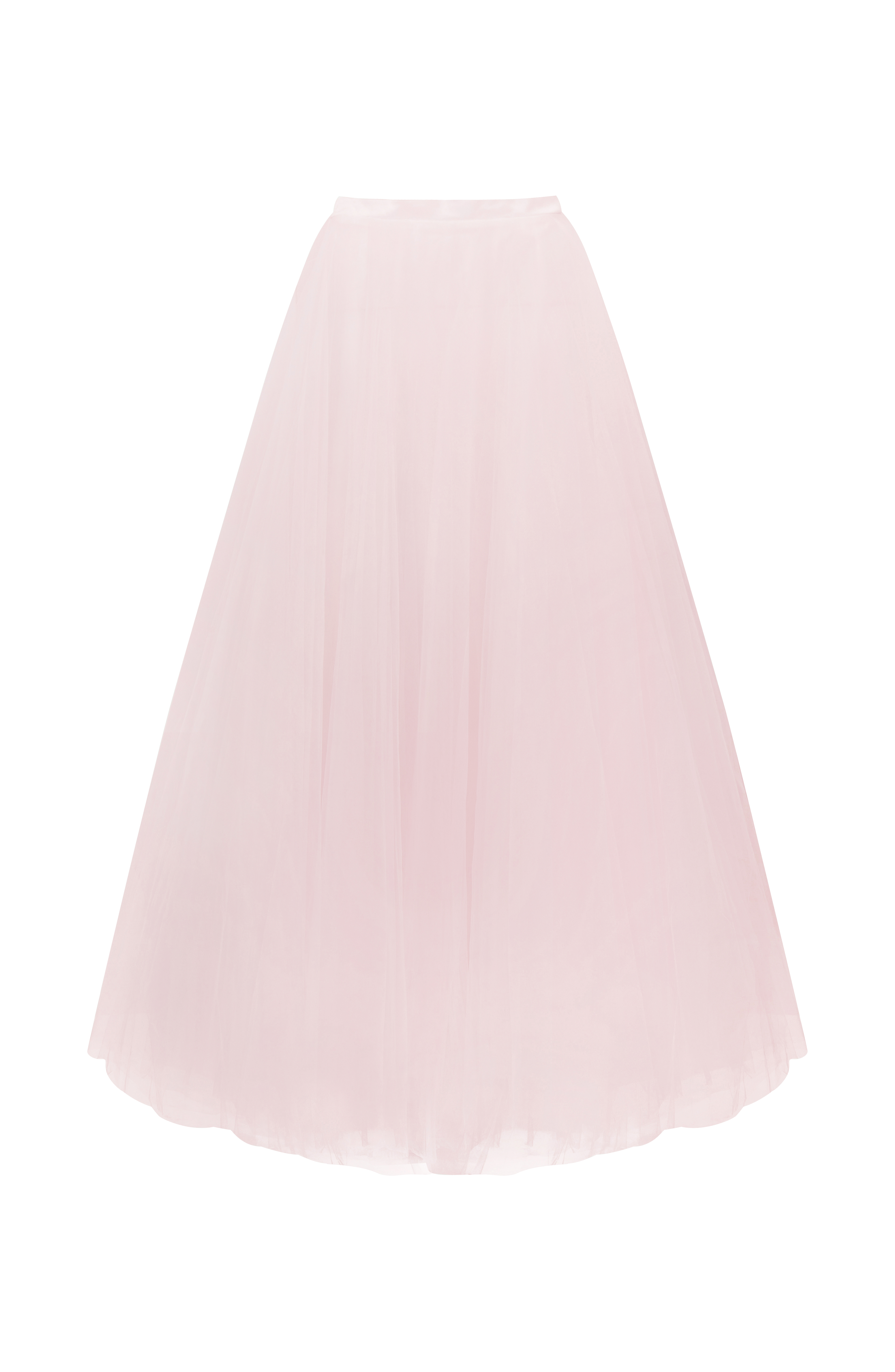 Flourenne Ethelia Maxi Skirt in Blush