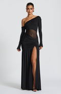 Flourenne Ettania Maxi Dress in Black