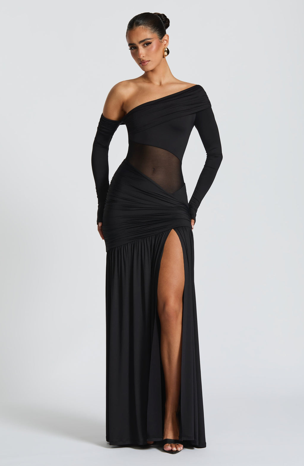 Flourenne Ettania Maxi Dress in Black