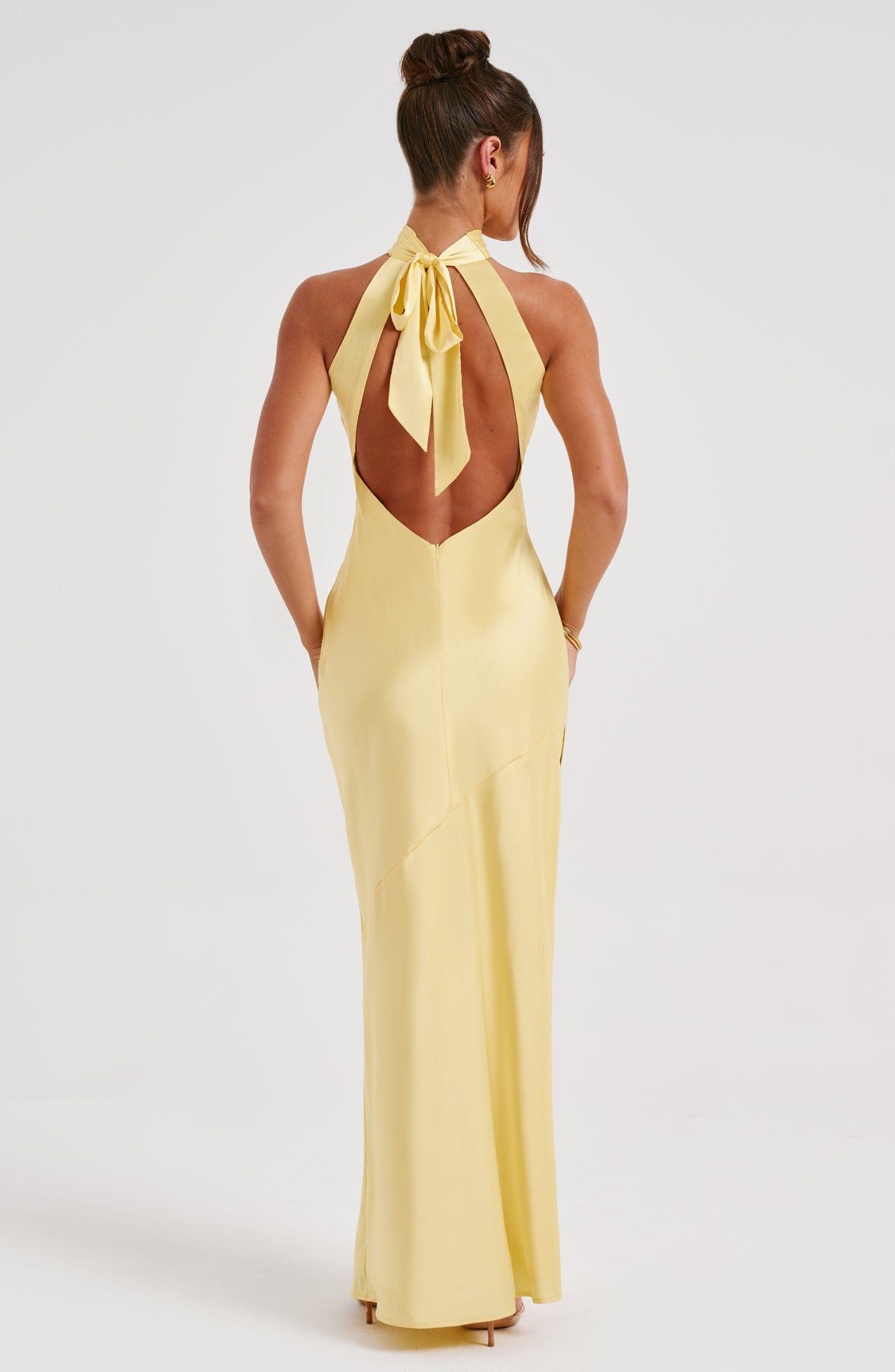 Flourenne Ettara Maxi Dress in Lemon