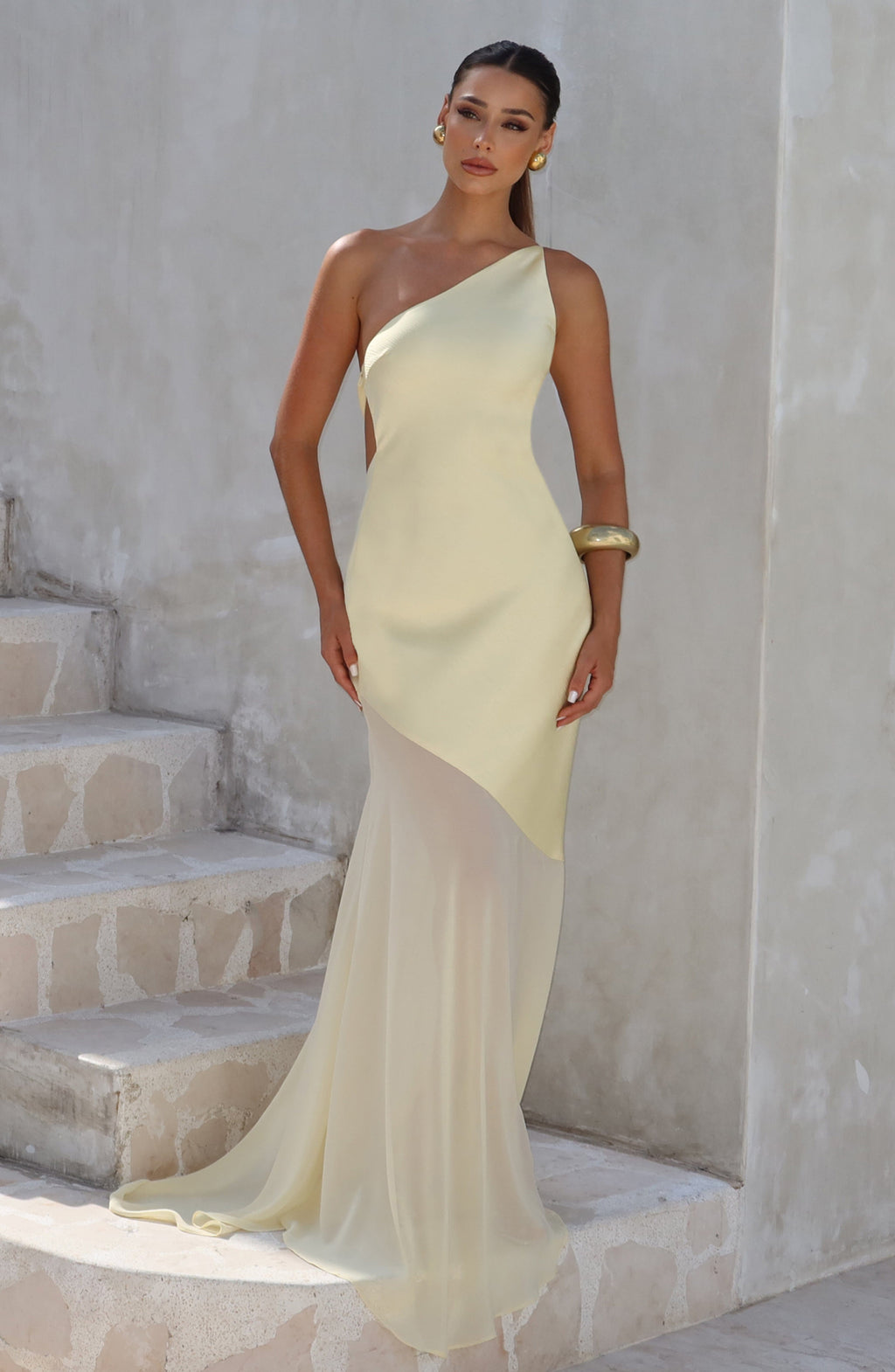 Flourenne Fabelle Gown in Lemon