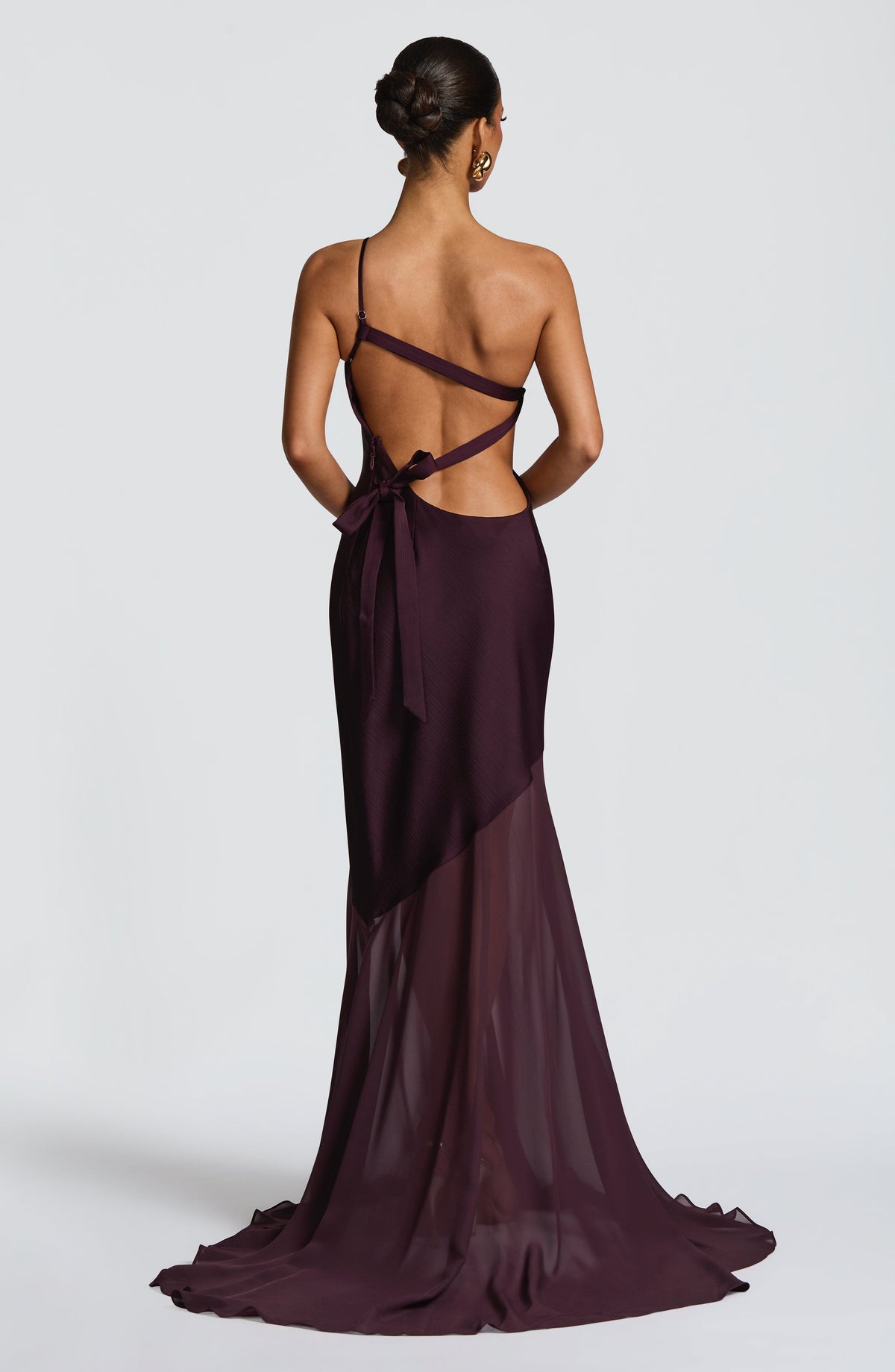 Flourenne Fabelle Gown in Plum