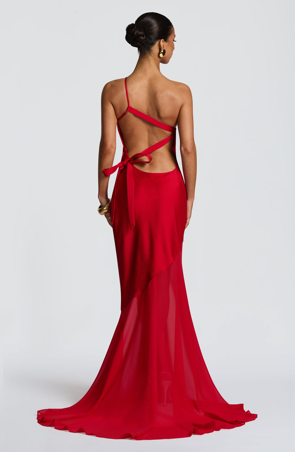 Flourenne Fabelle Gown in Red