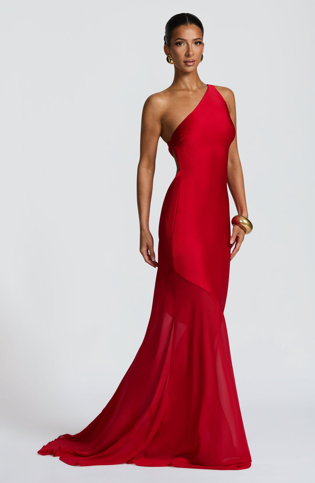 Flourenne Fabelle Gown in Red