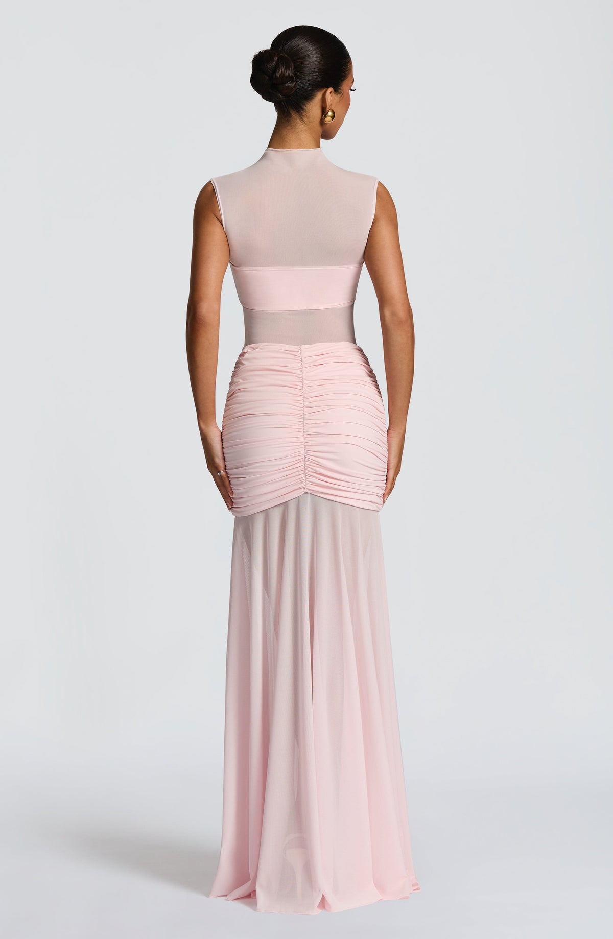Flourenne Faelyn Maxi Skirt in Blush