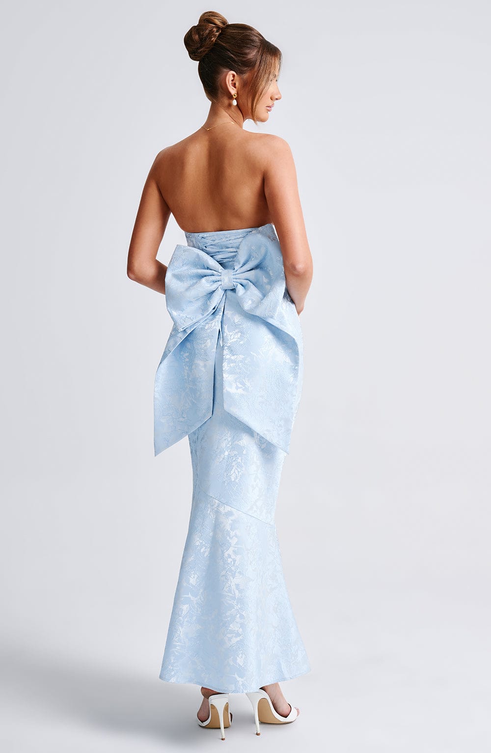 Flourenne Felisia Maxi Dress in Blue