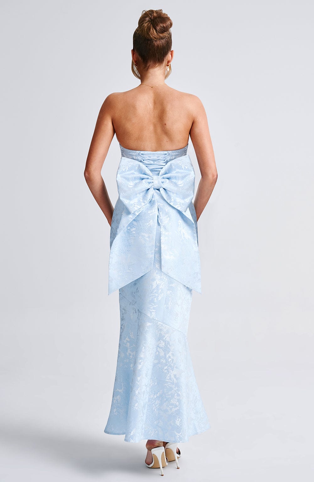Flourenne Felisia Maxi Dress in Blue