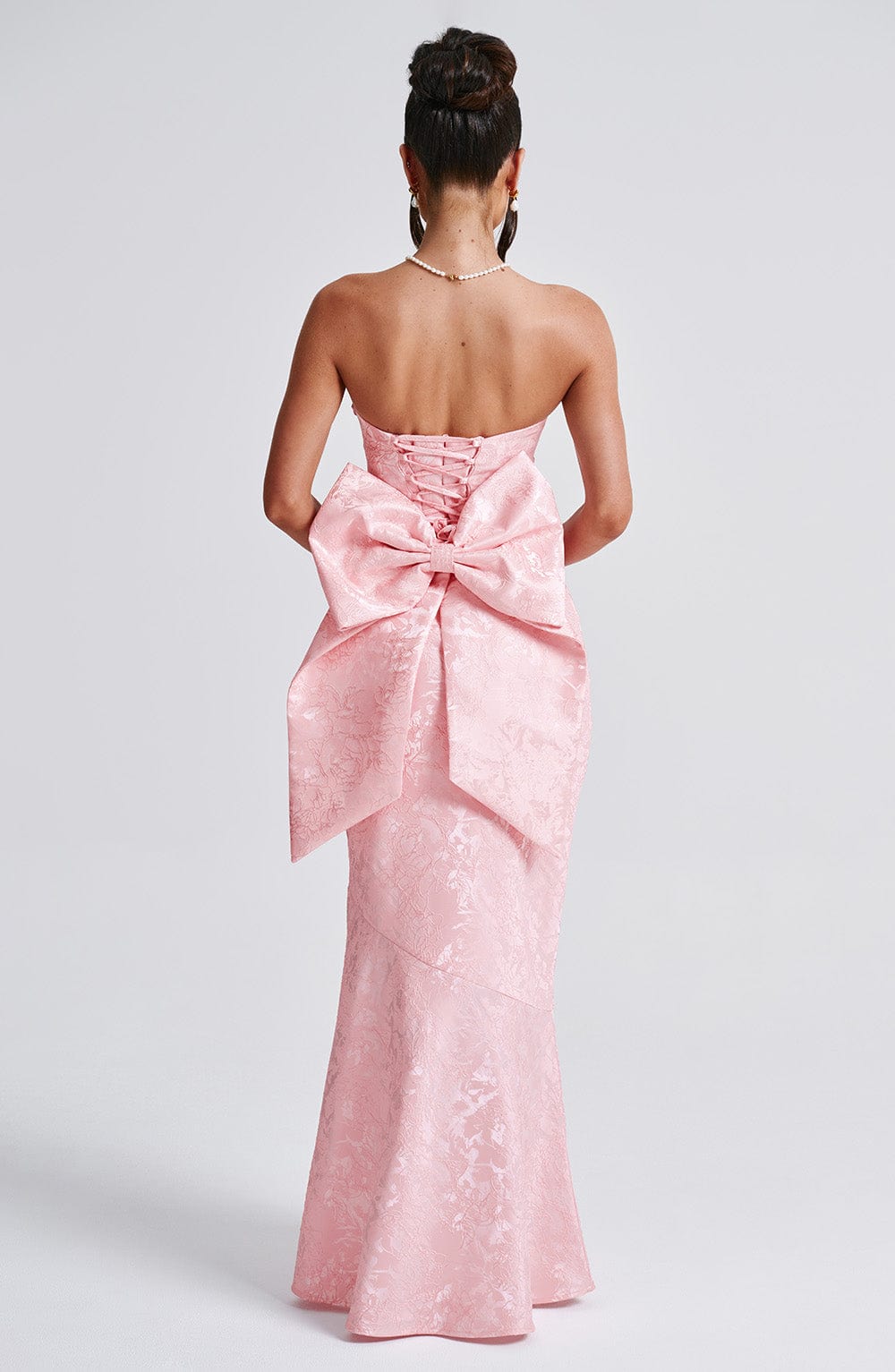Flourenne Felisia Maxi Dress in Blush