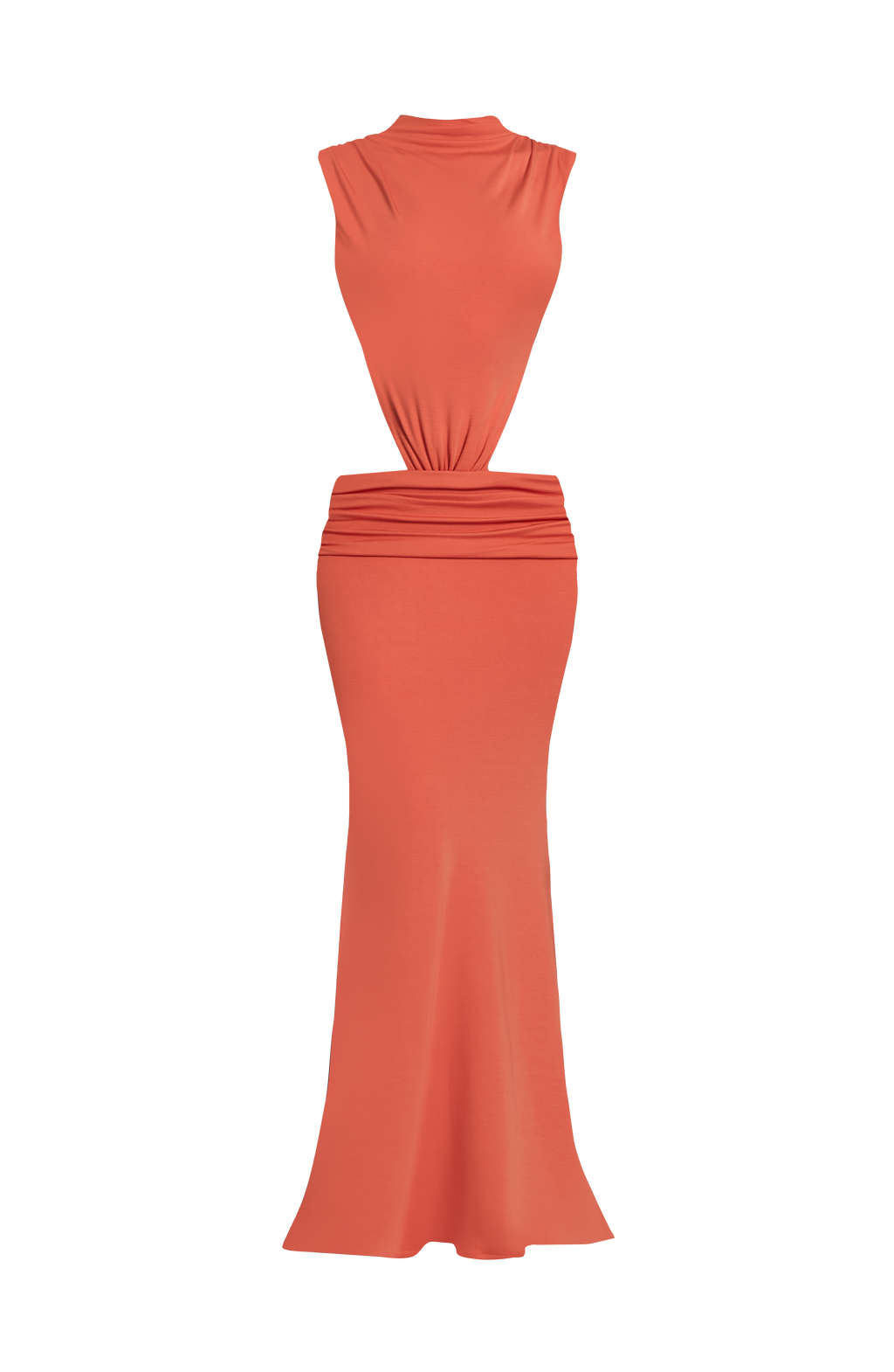 Flourenne Fenwyn Maxi Dress in Burnt Orange