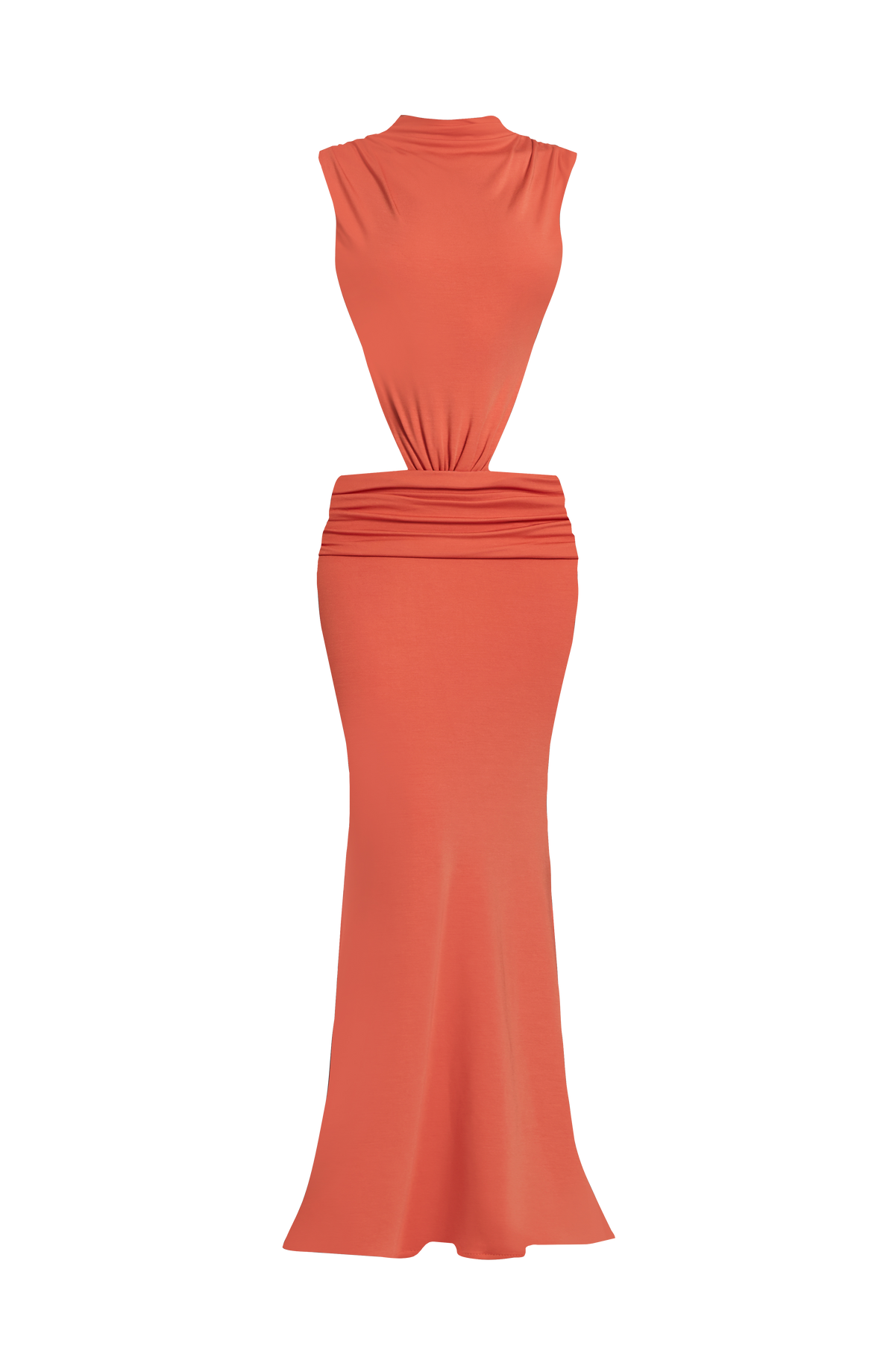 Flourenne Fenwyn Maxi Dress in Burnt Orange