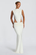 Flourenne Fenwyn Maxi Dress in Ivory