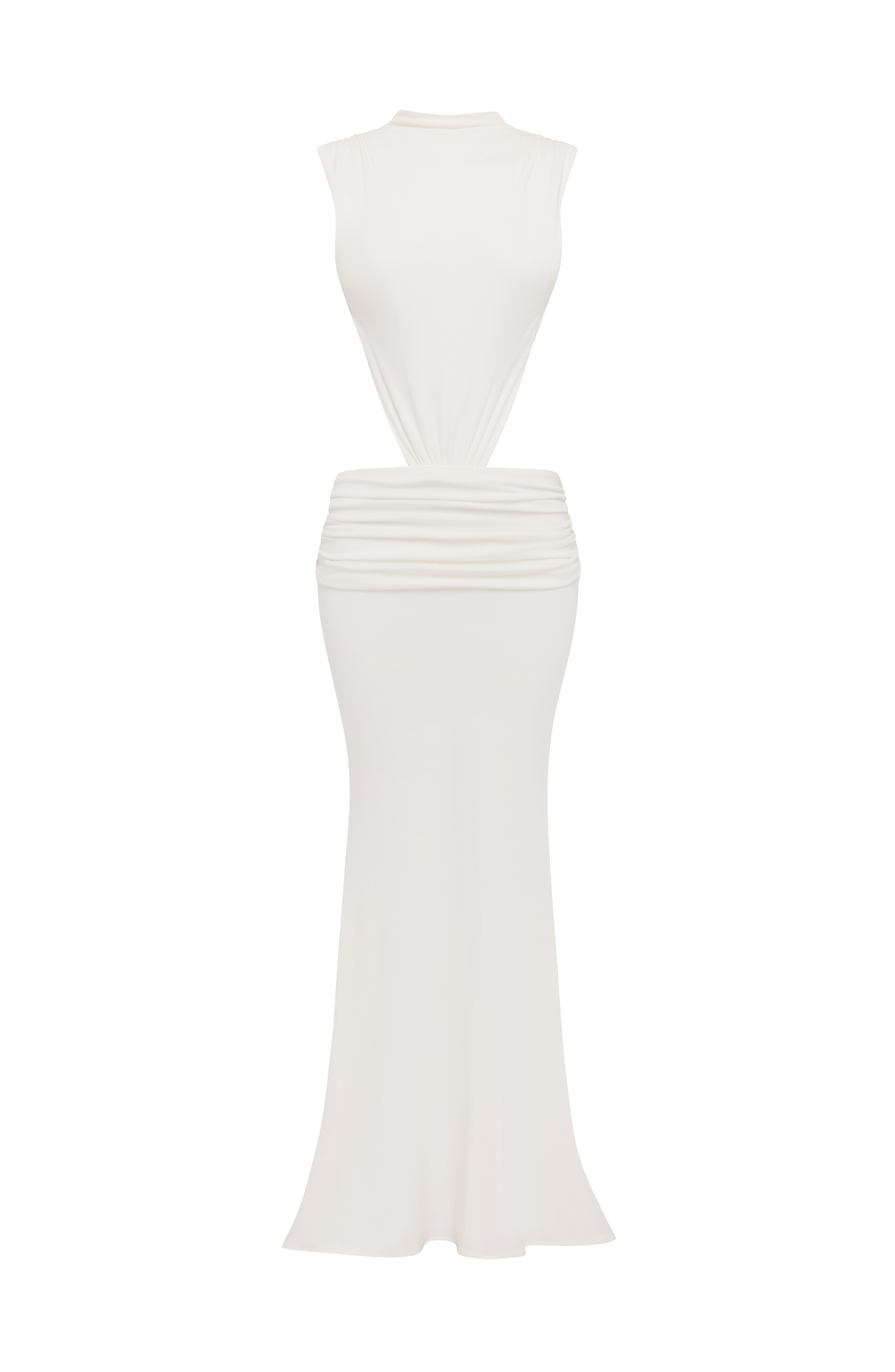 Flourenne Fenwyn Maxi Dress in Ivory