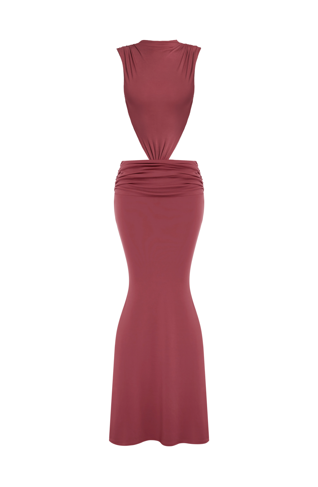 Flourenne Fenwyn Maxi Dress in Rose Brown