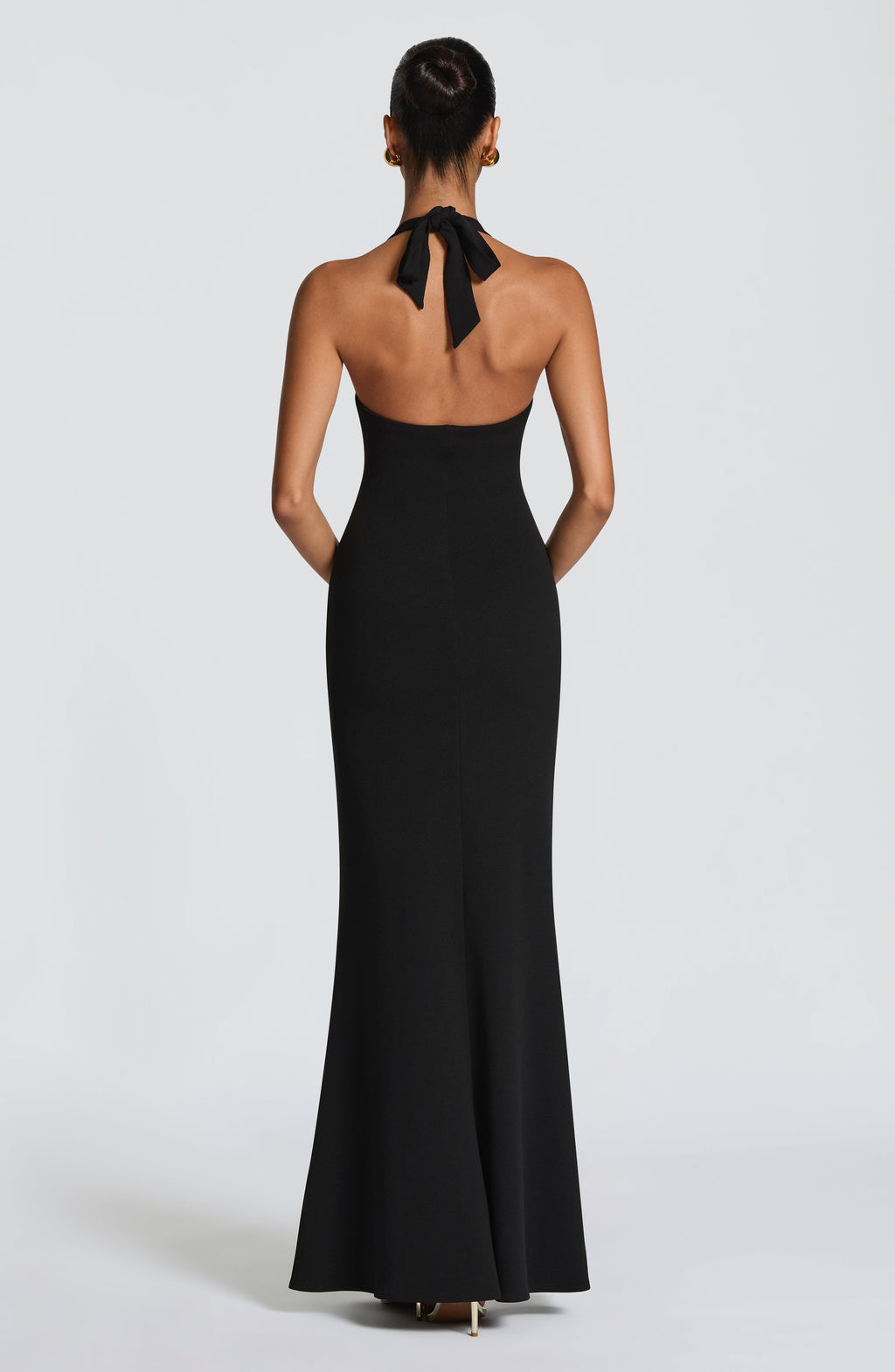 Flourenne Fernya Maxi Dress in Black
