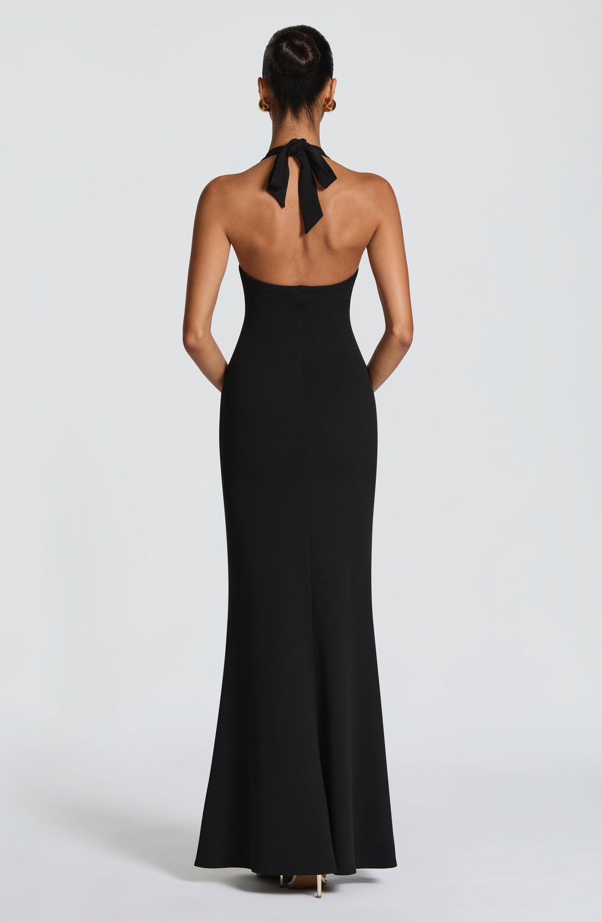 Flourenne Fernya Maxi Dress in Black
