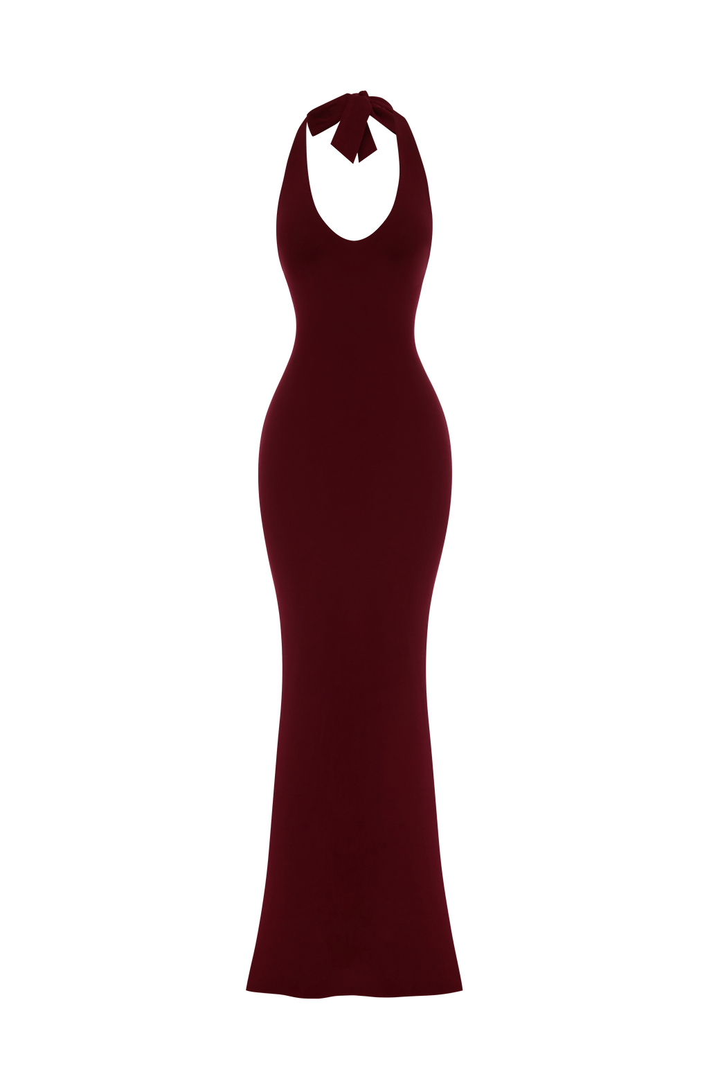 Flourenne Fernya Maxi Dress in Cherry Lacquer
