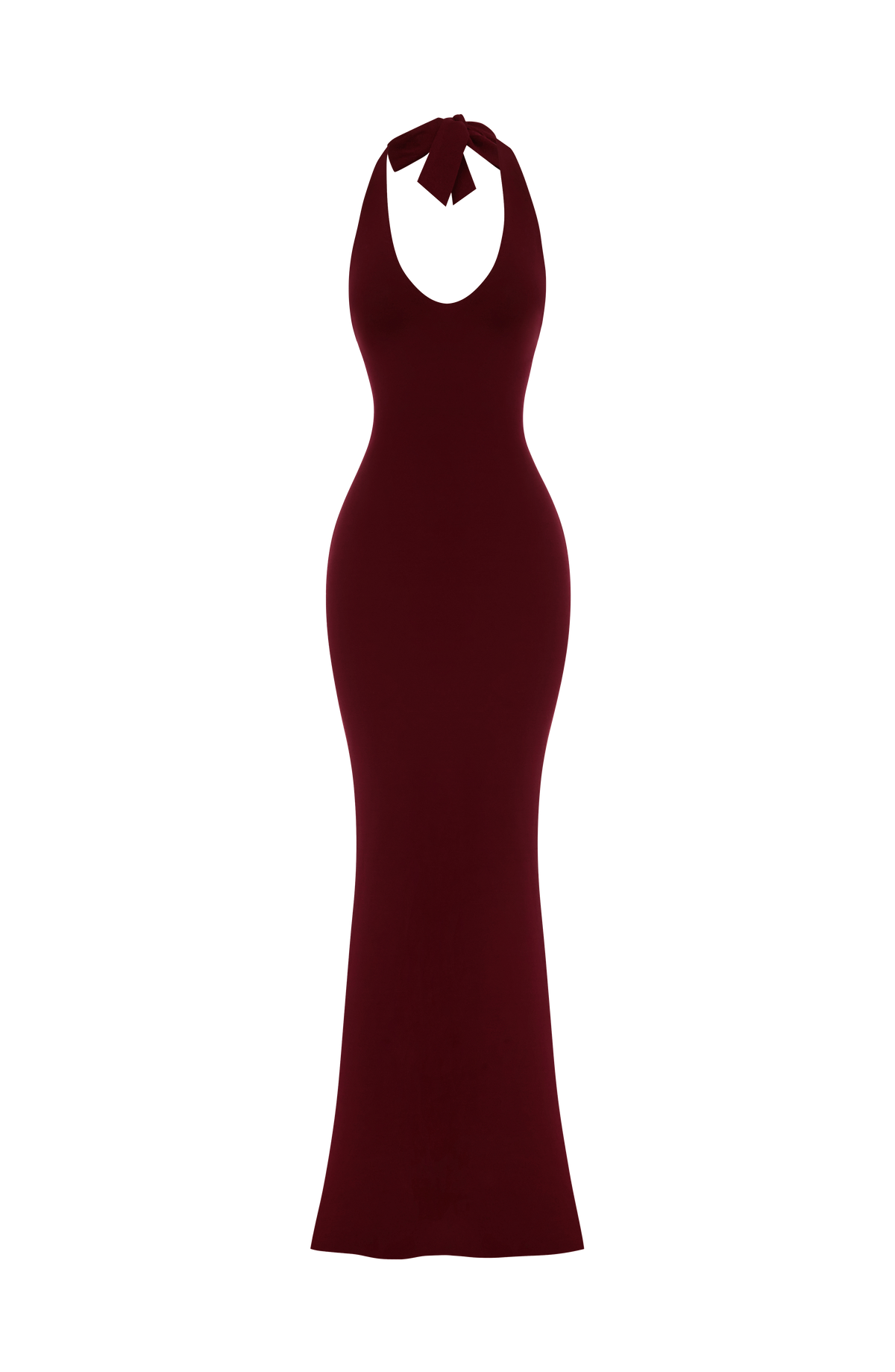 Flourenne Fernya Maxi Dress in Cherry Lacquer
