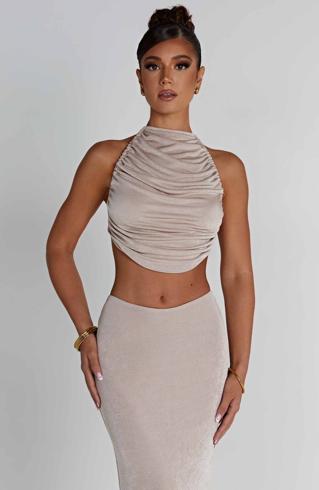 Flourenne Fifianne Top in Champagne