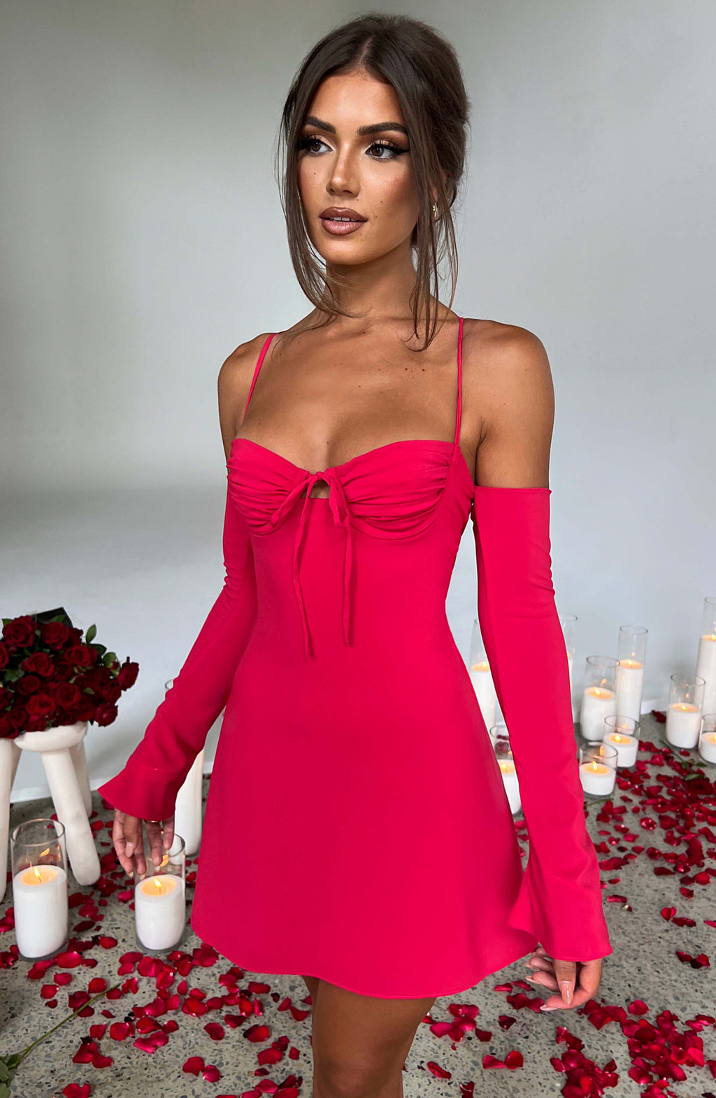 Flourenne Fionelle Mini Dress in Pink