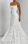 Flourenne Francine Maxi Dress in Ivory