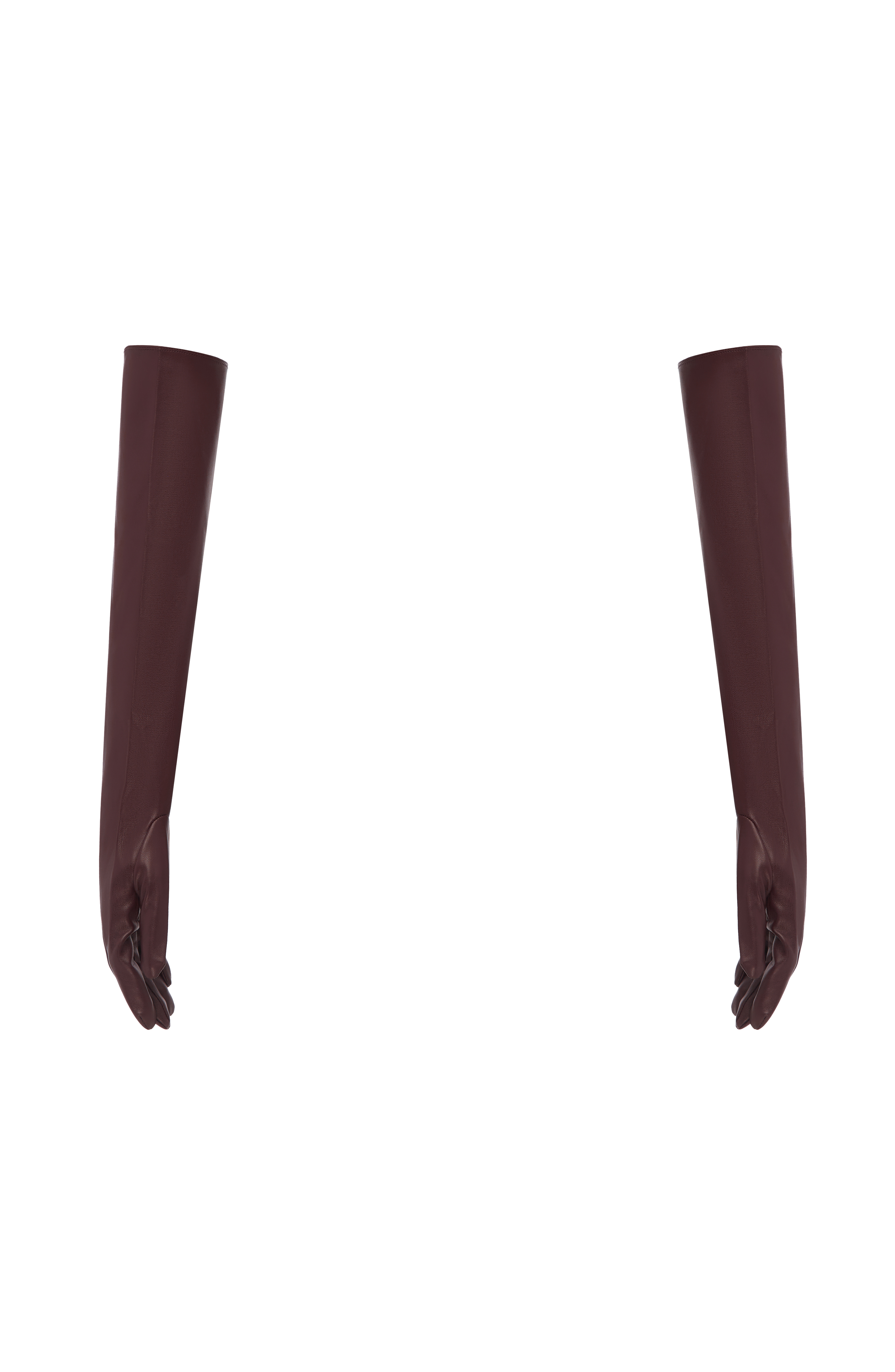 Flourenne Frannie Gloves in Plum