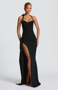 Flourenne Genelle Maxi Dress in Black