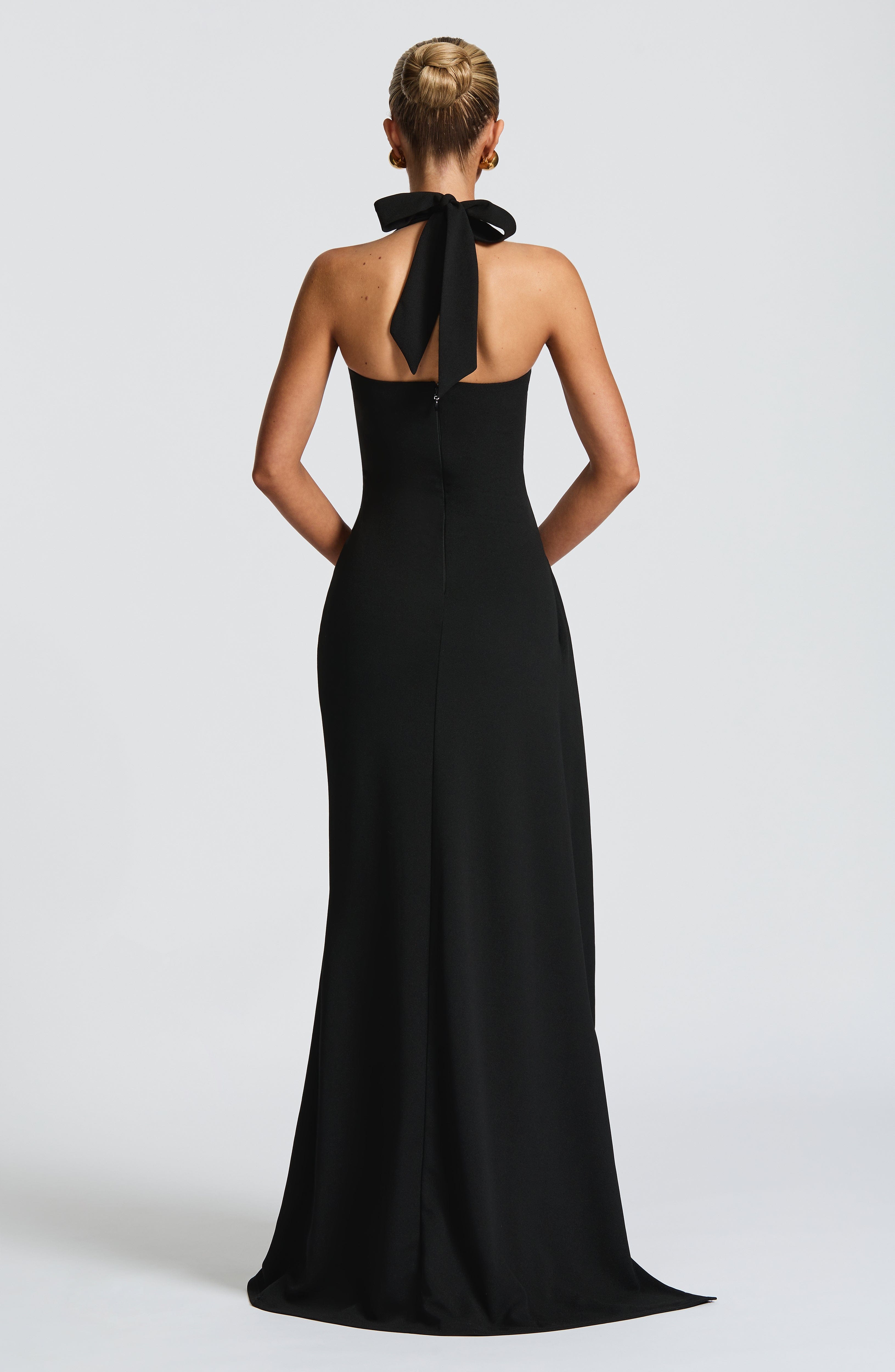 Flourenne Genelle Maxi Dress in Black
