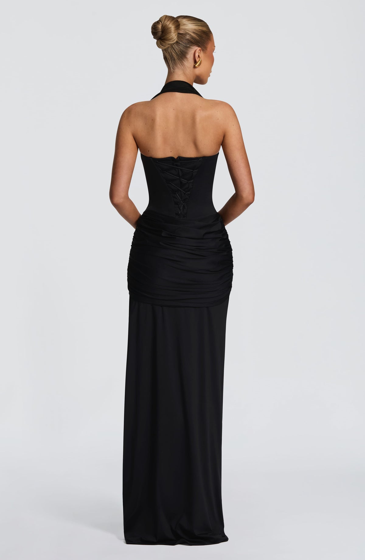 Flourenne Giana Maxi Dress in Black