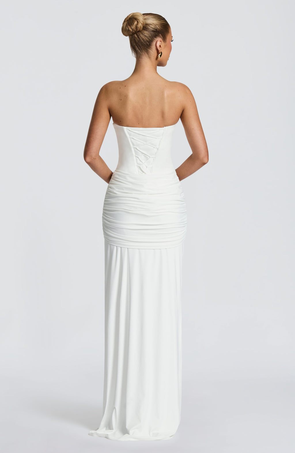 Flourenne Giana Maxi Dress in Ivory