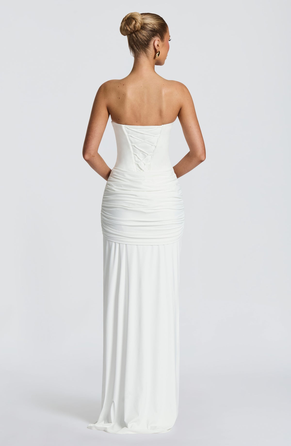 Flourenne Giana Maxi Dress in Ivory