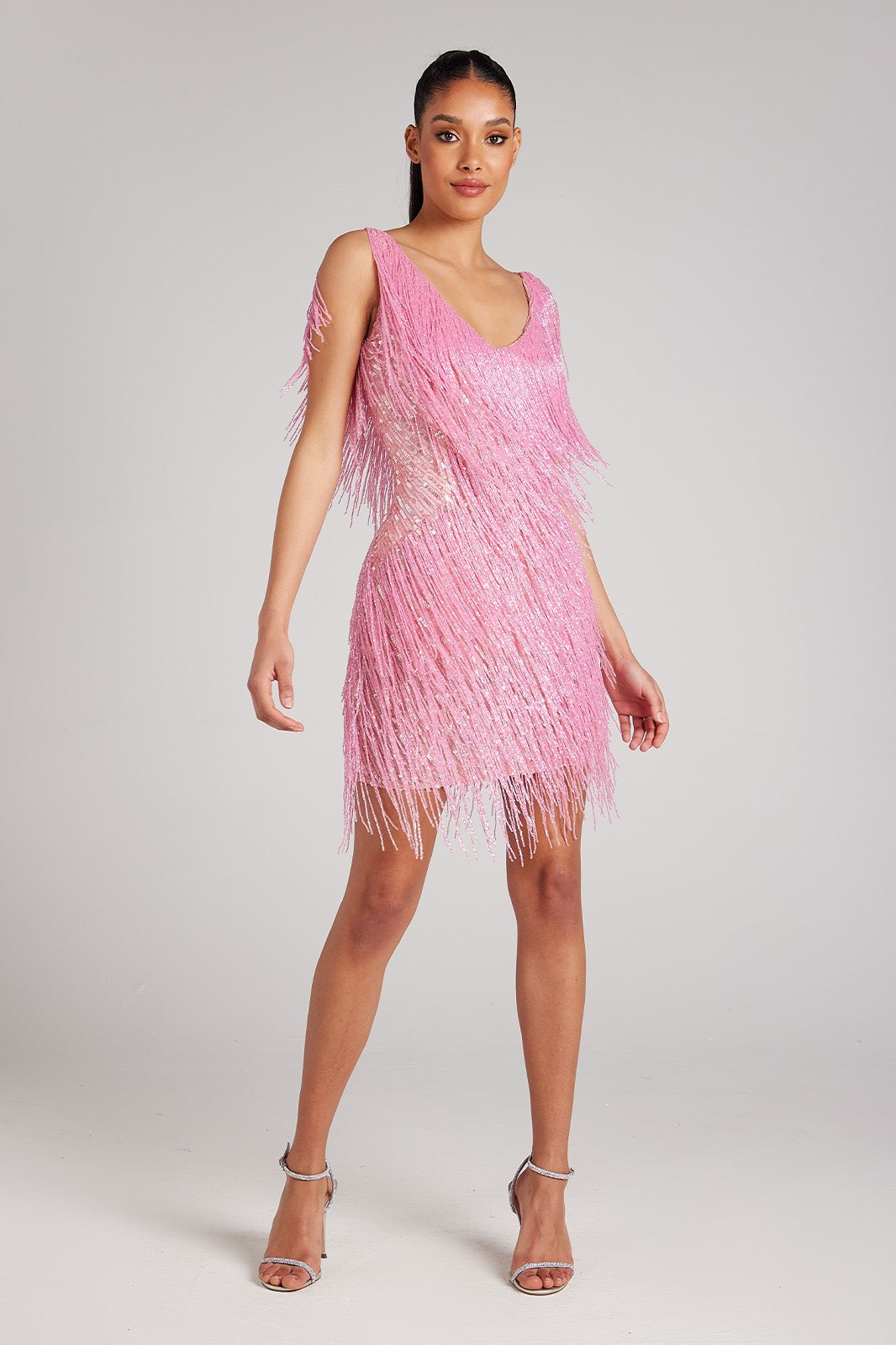 Ginevra Mini Dress #Colour_Pink