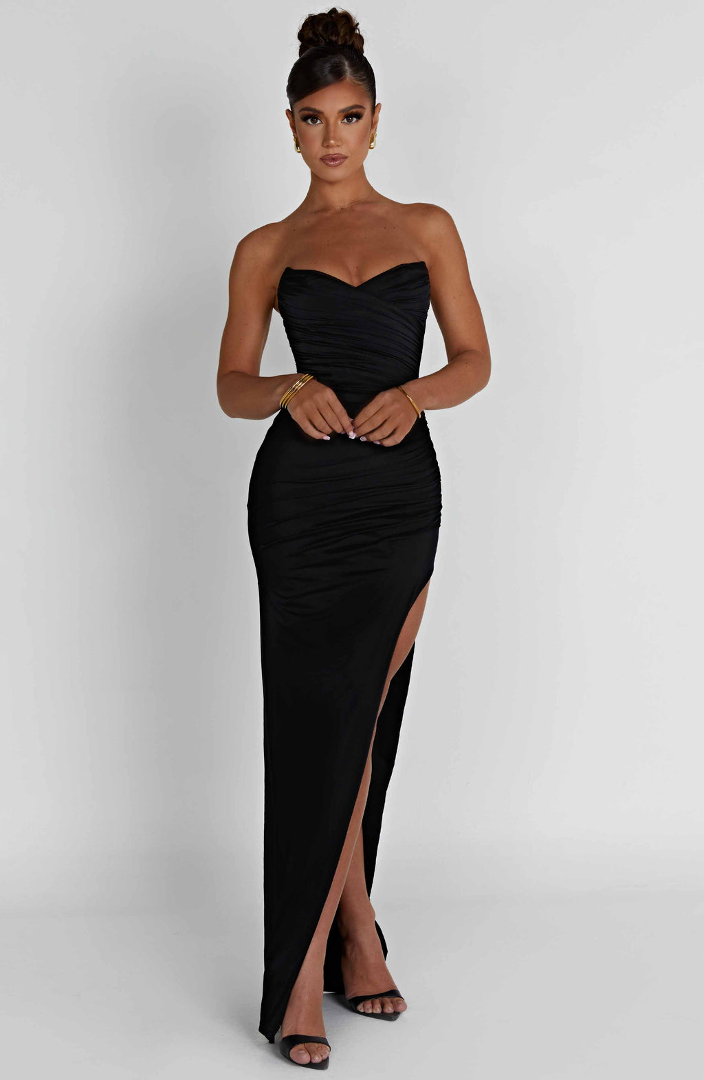 Flourenne Giovina Maxi Dress in Black