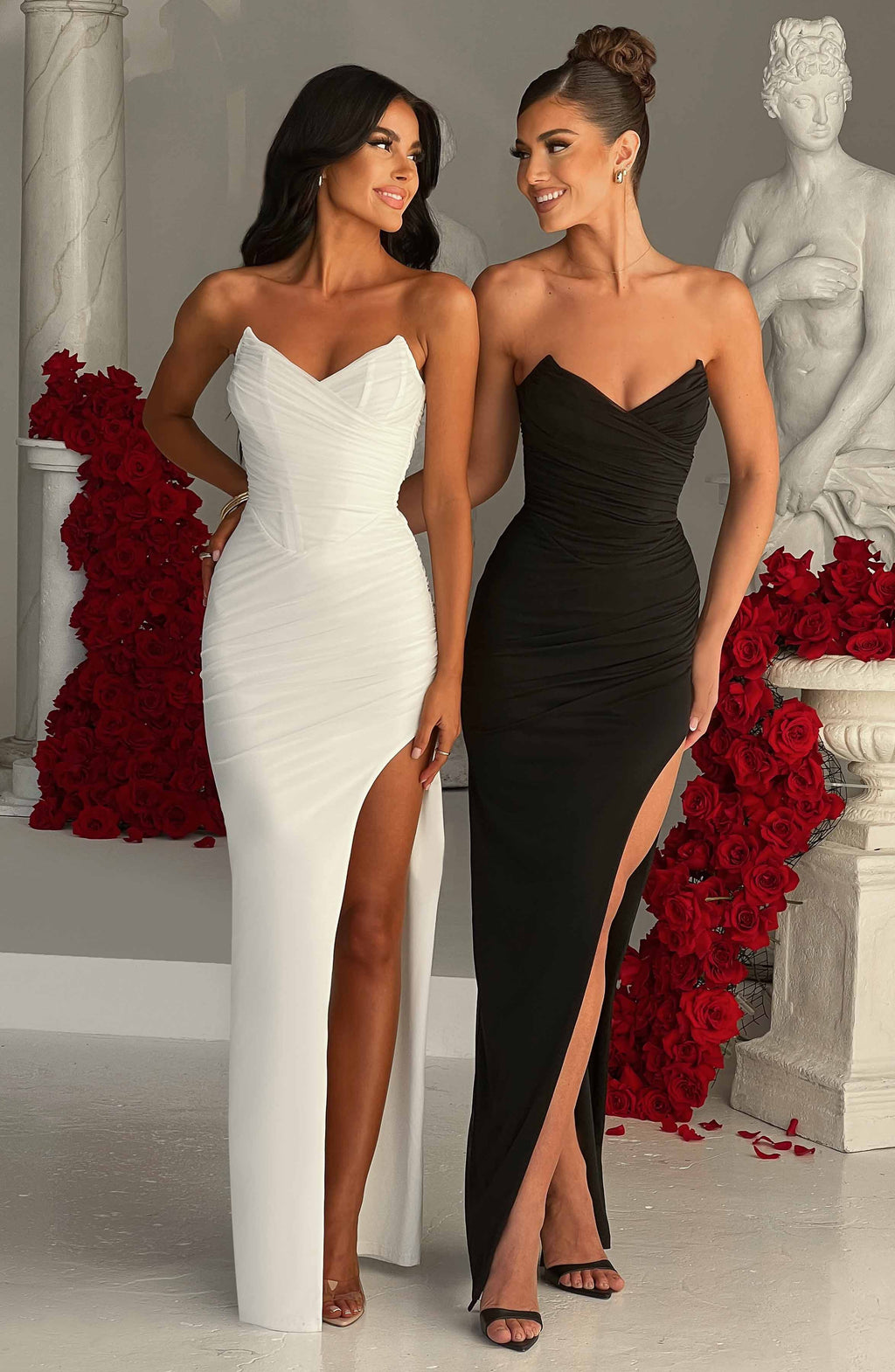 Flourenne Giovina Maxi Dress in Black