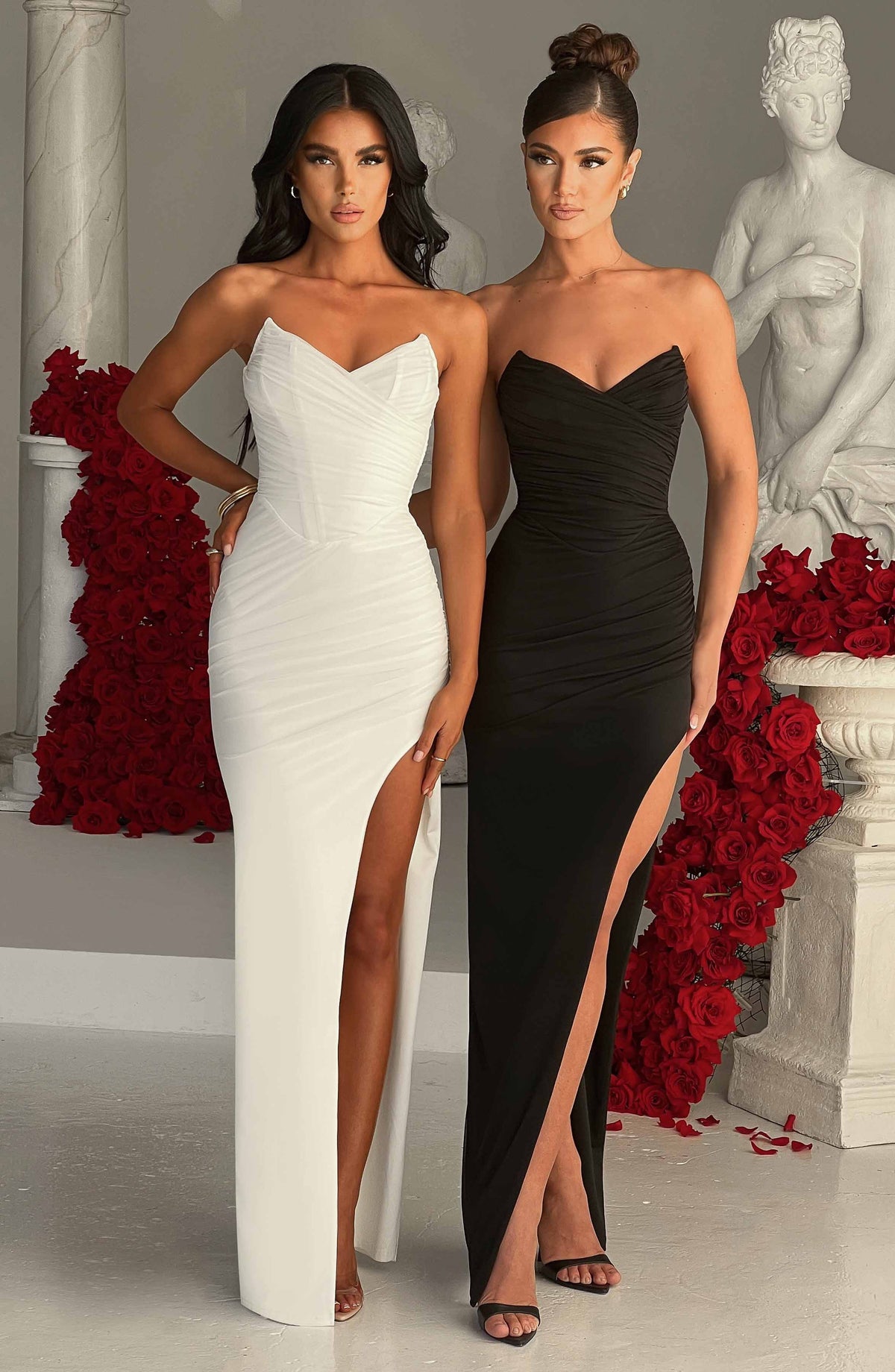 Flourenne Giovina Maxi Dress in Black