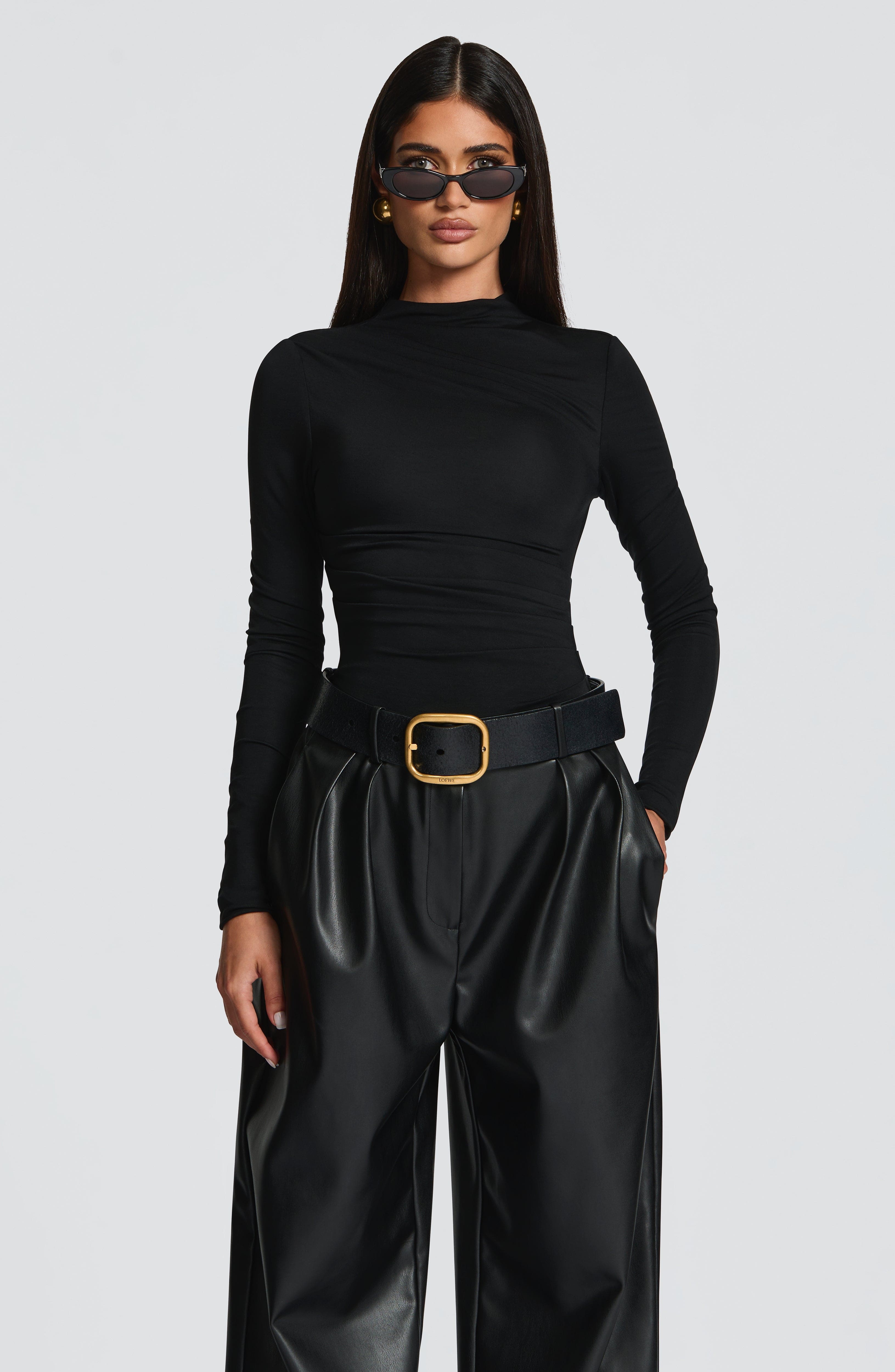Flourenne Glenna Pants in Black