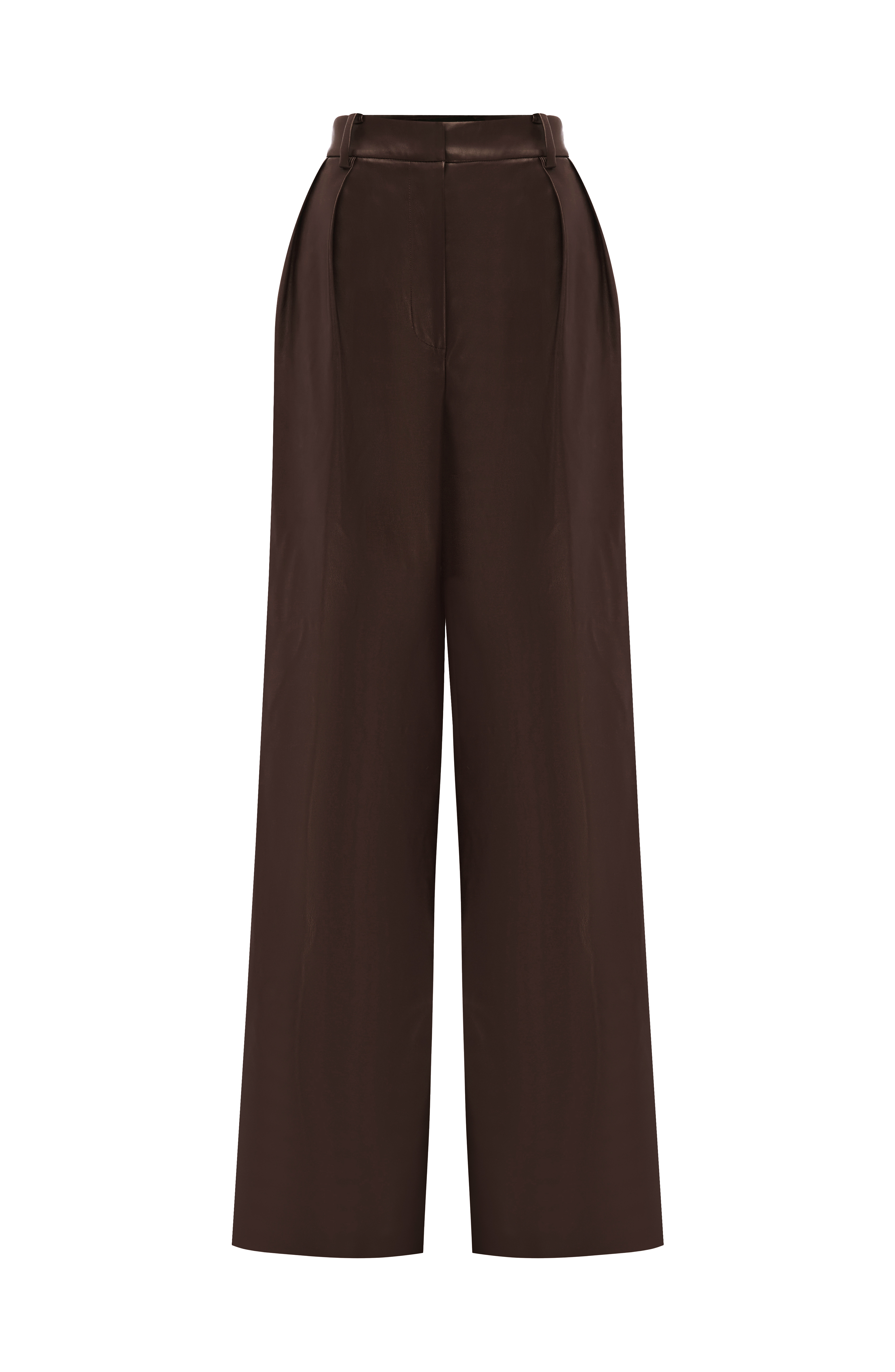 Flourenne Glenna Pants in Plum Brown