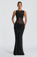 Flourenne Gracelle Maxi Dress in Black