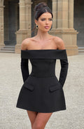 Flourenne Gracen Skort in Black