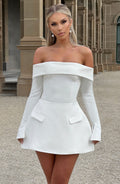 Flourenne Gracen Skort in Ivory