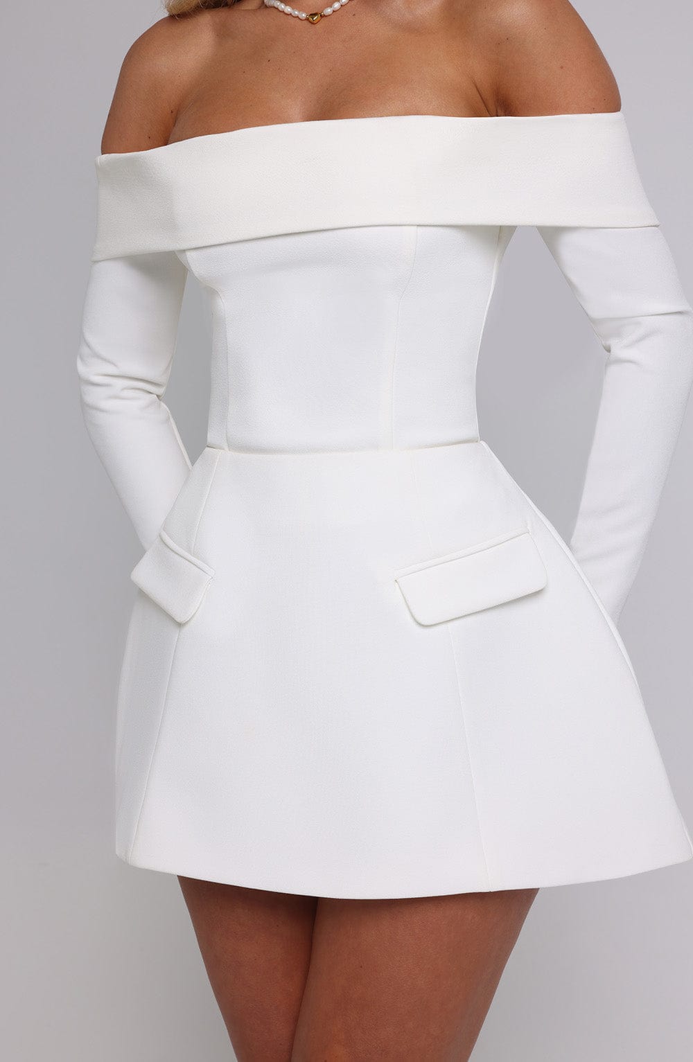 Flourenne Gracen Skort in Ivory