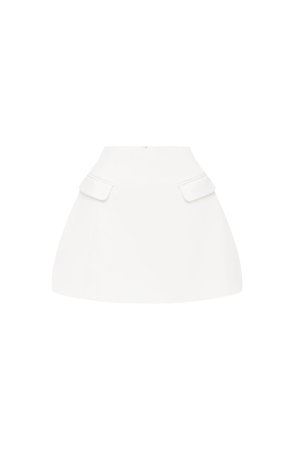 Flourenne Gracen Skort in Ivory