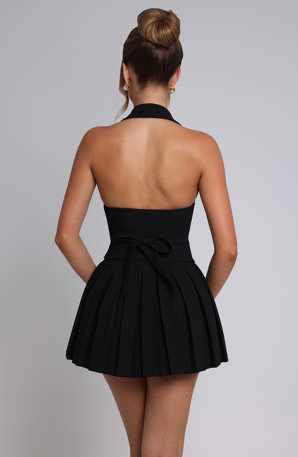 Flourenne Gretchel Mini Skirt in Black