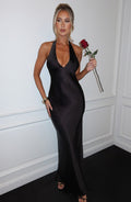 Flourenne Halora Maxi Dress in Black