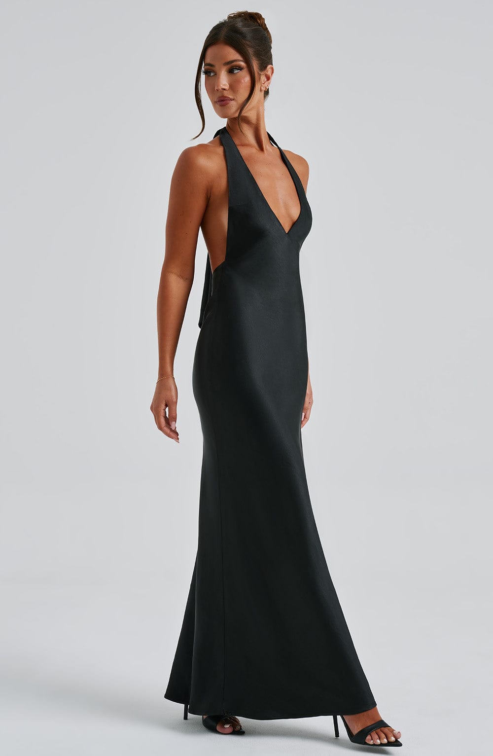 Flourenne Halora Maxi Dress in Black