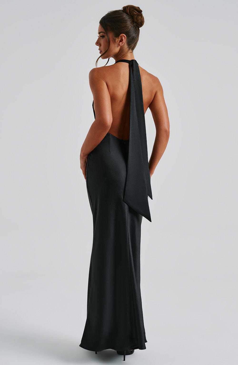 Flourenne Halora Maxi Dress in Black