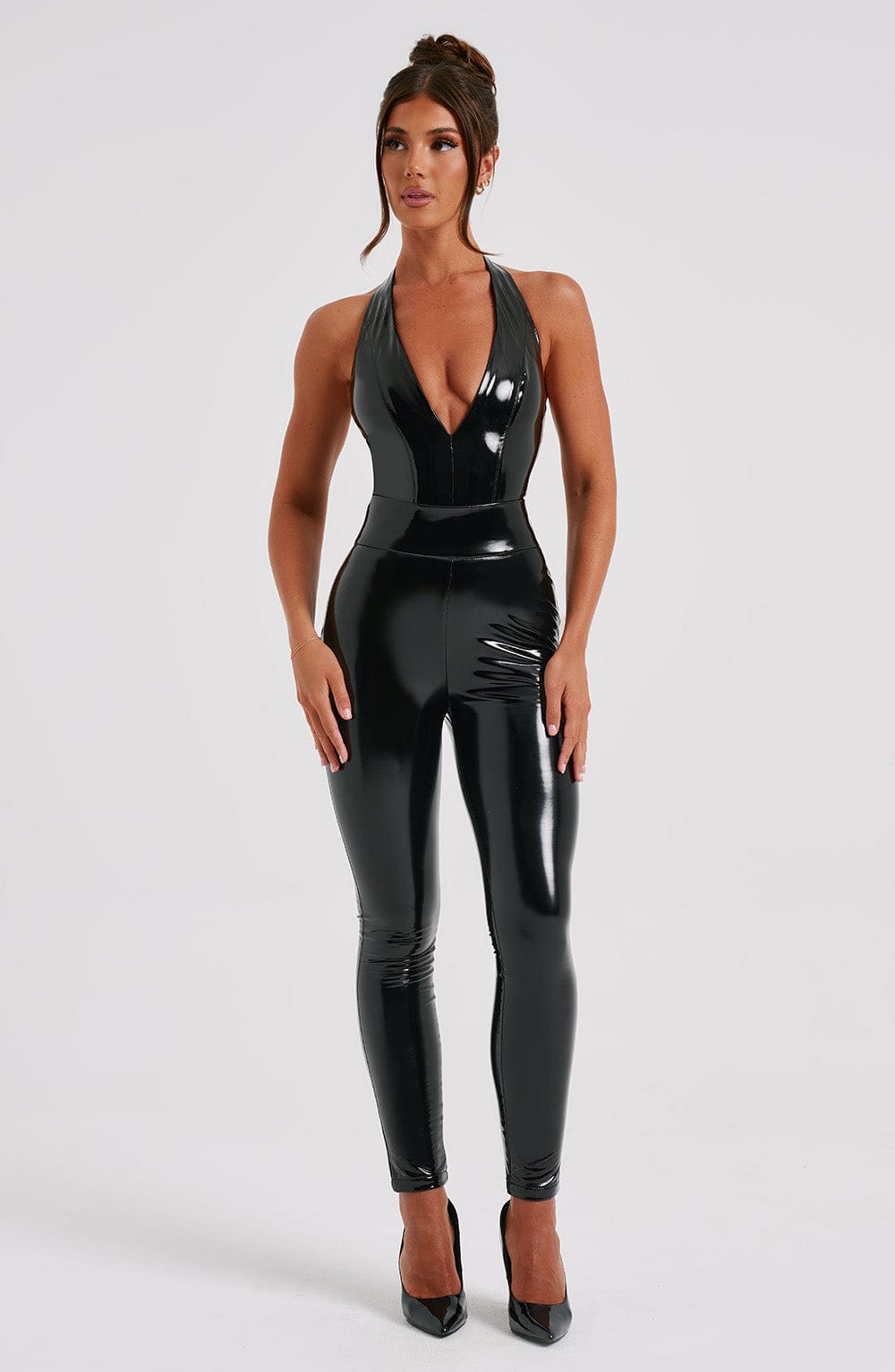 Flourenne Harlyn Bodysuit in Black