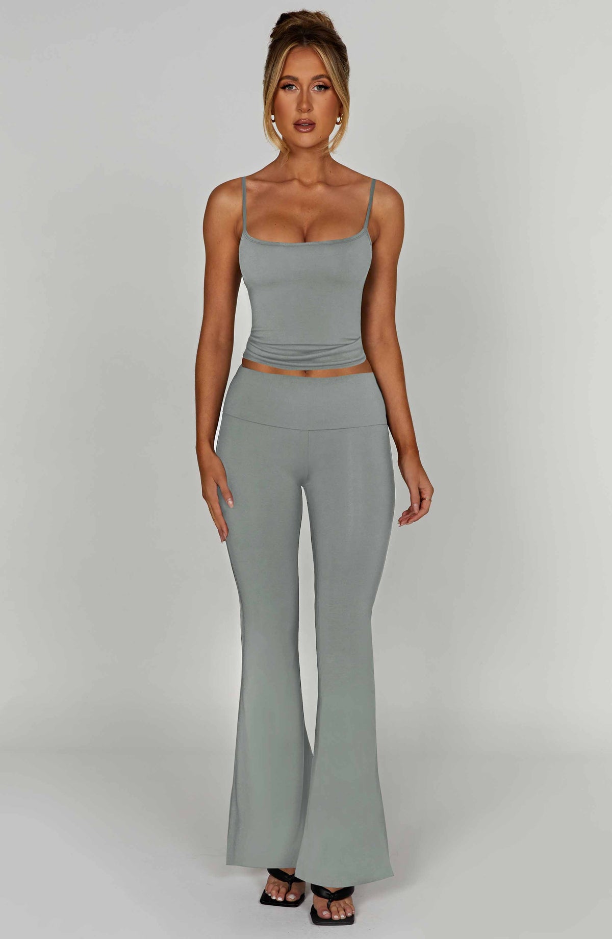 Flourenne Heida Pant in Steel