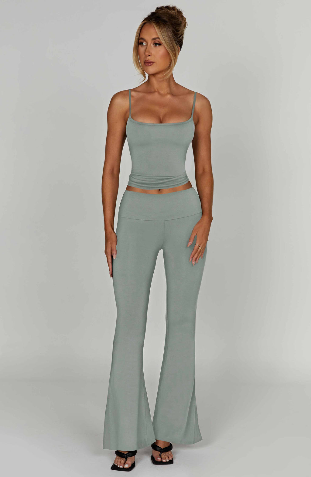 Flourenne Heida Pant in Steel