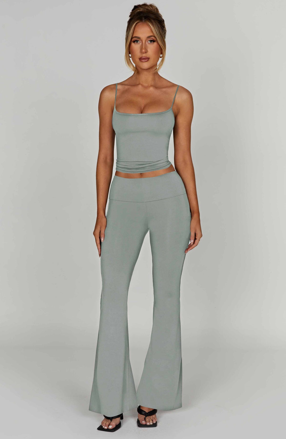 Flourenne Heida Pant in Steel