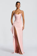 Flourenne Helena Maxi Dress in Blush